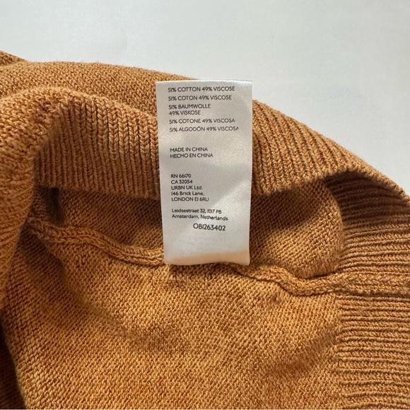 ANTHROPOLOGY Knit Tie Back Tank Top size: Small - Picture 8 of 10